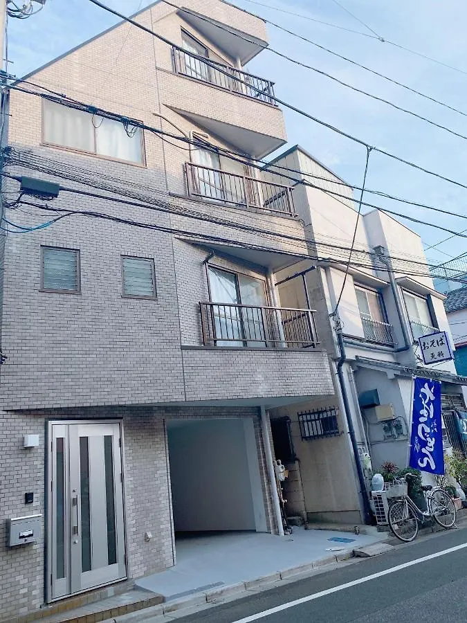 浅草圈4层独栋别墅 免费停车场 近车站 可直达机场 Prefektura Tokio Apartmán